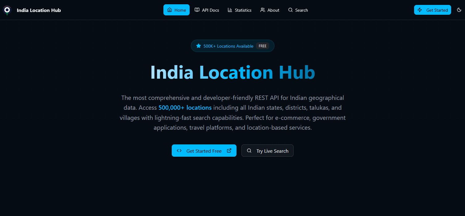 India Location Hub